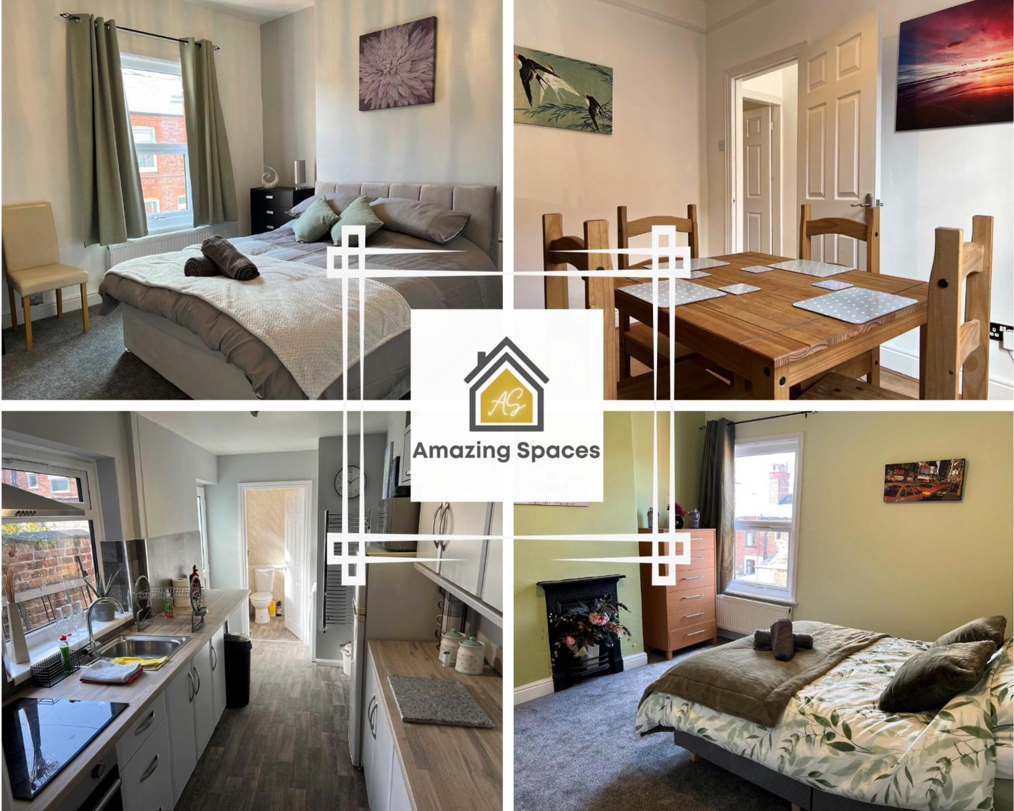 Spacious 2-Bedroom House In Stockton Heath With Free Wifi By Amazing Spaces Relocations Ltd Warrington  Extérieur photo